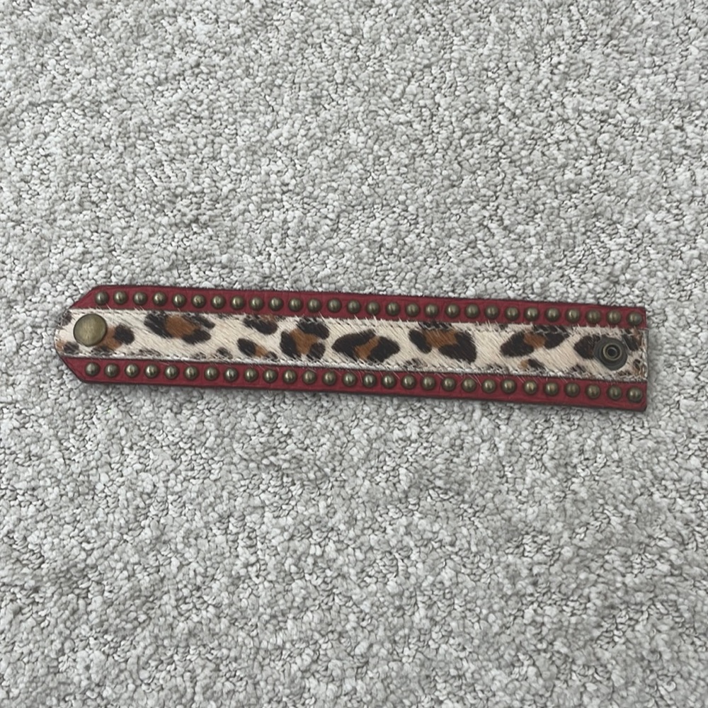 Leatherrock wrist cuff